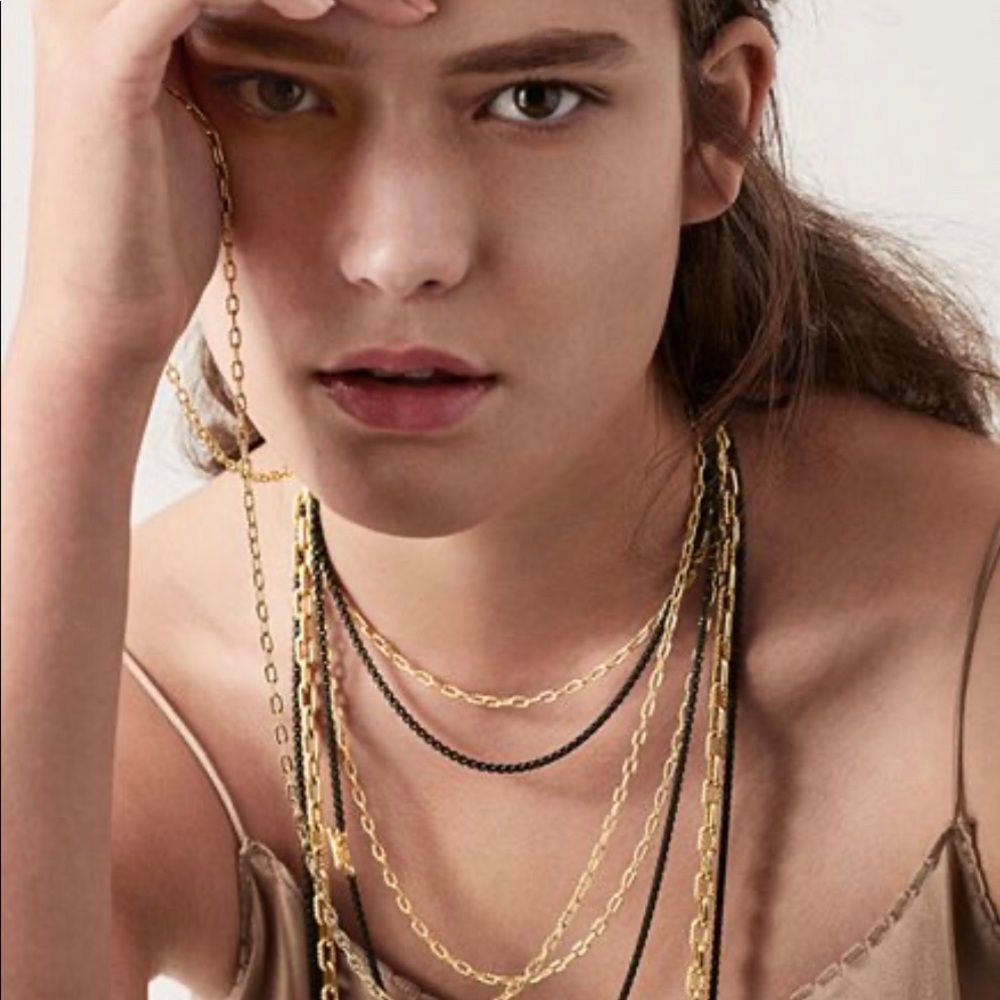 David Yurman Bel Aire Chain Necklace with 14k Gold